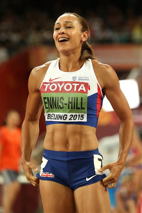 Heptathlon Athlete Jessica Ennis Hill Scrolller