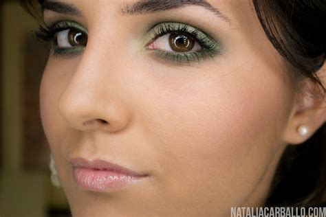 Maquillaje en tonos verdes cómo combinarlo Natalia Carballo