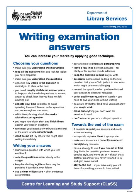 What Is A Written Examination