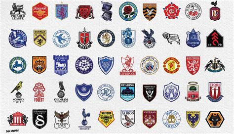 Graphic Designer Produces Vintage Re Worked Premier League Club Crests