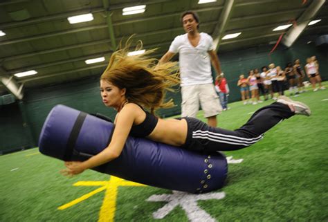 Tryouts For The Lingerie Football League