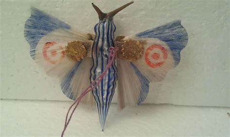 Check spelling or type a new query. TOP Antique Rare BUTTERFLY Spun Glass Wings Blue Stripped ...