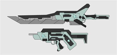 Gun Sword Rwby Oc Weapon By Yozorah On Deviantart