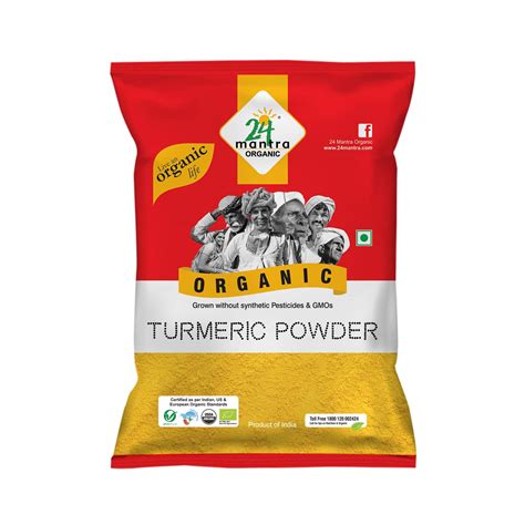 24 Mantra Organic Turmeric Powder 200g Selfindia