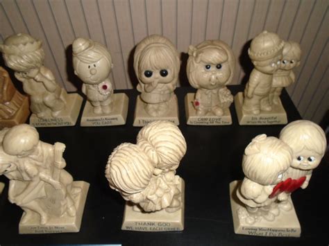 lot of 12 vintage 1970 1971 r and w berries cos figurine russ wallace berrie ebay