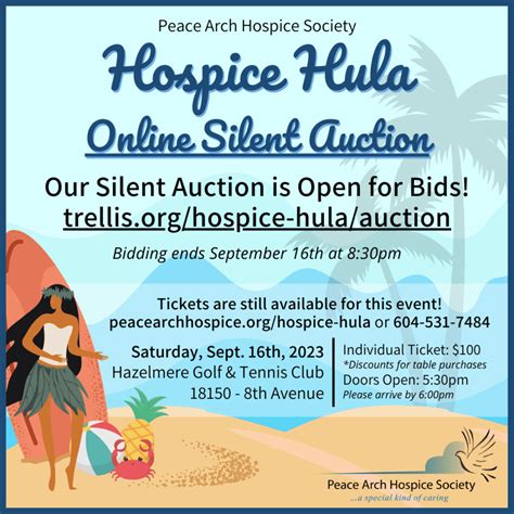 Hospice Hula Silent Auction