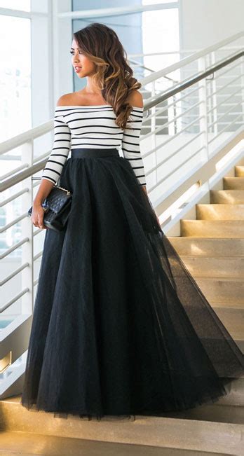 25 maxi skirt outfits ideas stayglam