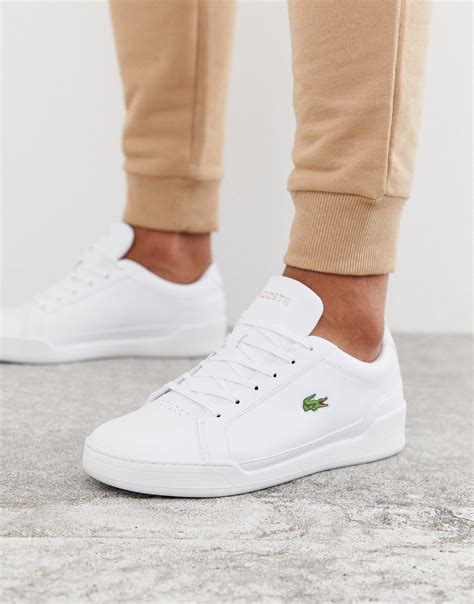Lacoste Challenge Sneakers In White For Men Lyst Canada