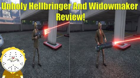 Gta Online Unholy Hellbringer And Widowmaker Review Youtube