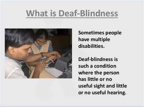 Simplified Information On Blindness