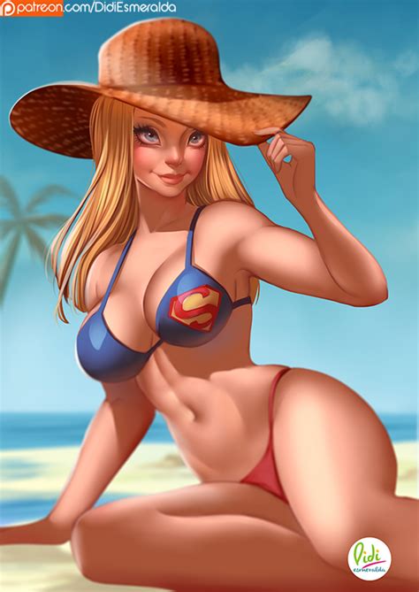 Supergirl Summer Time By Didi Esmeralda On Deviantart