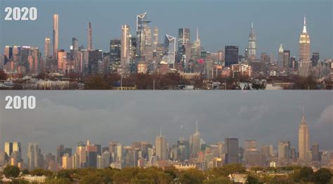 New York Skyline Now And Then