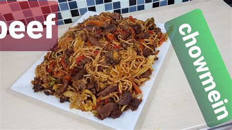 Best Beef Chowmien Chinese Chow Mien Recipe Beef Stir Fry Beef