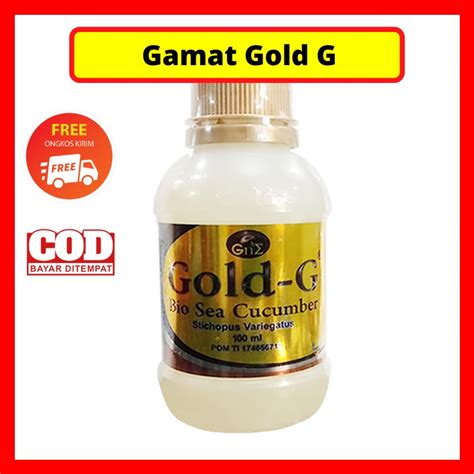Jual Gold G Jelly Gamat Original 100 Shopee Indonesia