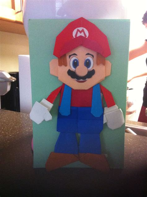 Origami Mario Mario Characters Fictional Characters Fallout Vault