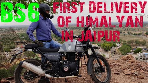 2190 x 840 x 1370. First delivery of ROYAL ENFIELD HIMALAYAN BS6 in Jaipur ...
