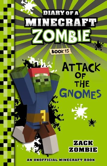 Product Diary Of A Minecraft Zombie 15 Attack Of The Gnomes Book