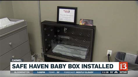 Hamilton Countys First Safe Haven Baby Box Installed At Carmel Fire
