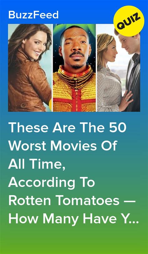 These Are The 50 Worst Movies Of All Time — How Many Have You Seen