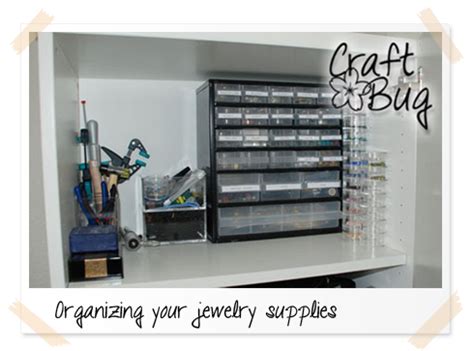 DIY: Organizing your jewelry supplies | Craft Bug