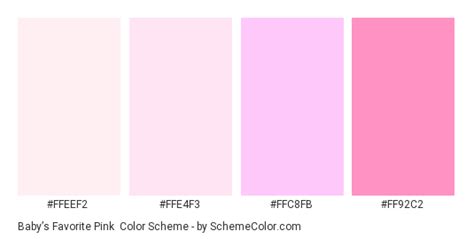Babys Favorite Pink Color Scheme Magenta