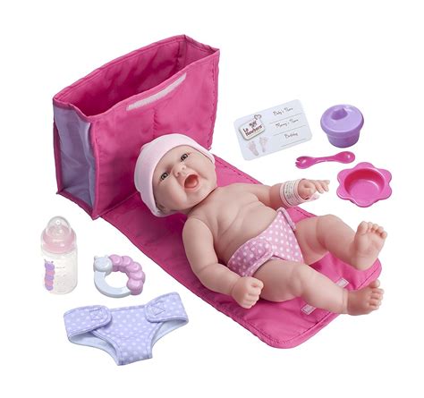 Kids Baby Doll Diaper Bag T Set Pretend Play Toddler 13 10 Pc T