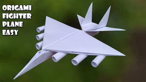 Paper Plane Origami Paper Jet Easy Best Origami Paper Jet Easy