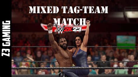Mixed Tag Team Match Wwe K Youtube