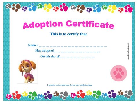 The 25 Best Adoption Certificate Ideas On Pinterest P