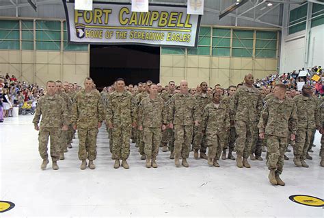 Fort Campbell Welcomed Home 3rd Brigade Combat Team 101st Combat Aviation Brigade Soldiers