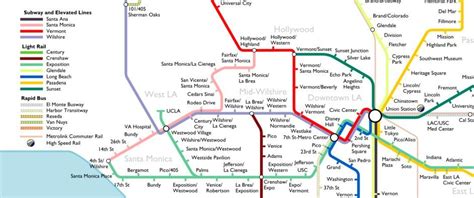 The Most Optimistic Possible La Metro Rail Map Of 2040 La Metro
