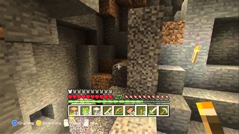 Minecraft Xbox 360 Exploring The Caves Mojang 4j Studios Sashimix