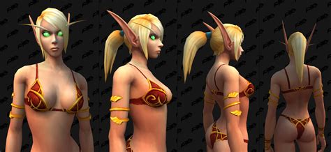 Potential Arm Jewelry Customization Option For Blood Elves In