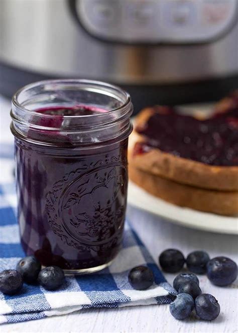 Made with jarred pasta sauce grape jelly jam and jelly blueberry jam blueberry recipes quick and easy appetizers best appetizers. Instant Pot Blueberry Jam is easy to make and delicious ...