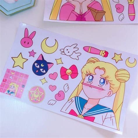 Cute Sailor Moon Stickers Jk1283 Sailor Moon Art Sailor