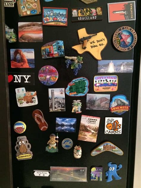 How To Make A Magnetic Picture Board To Display Travel Magnets Artofit