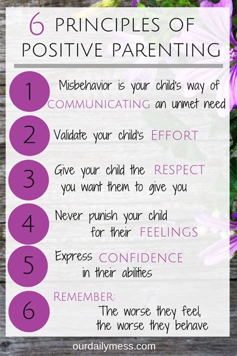The Beginners Guide To Positive Parenting Our Daily Mess Positive