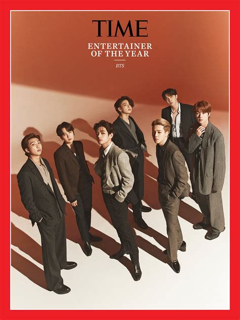 Bts 01 2021 Time Magazine Entertainer Of The Year Choice Music La