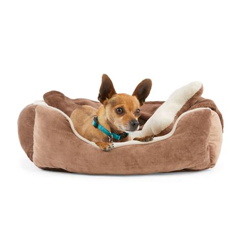 Everyyay Essentials Brown Snooze Fest Dog Bed Bundle 22 L X 18 W Petco