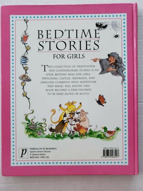 Bedtime Stories For Girls By Parragon Publishing Ebay
