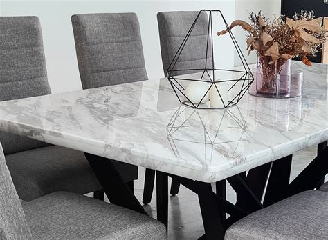 Natural Marble Dining Table Crownlivin