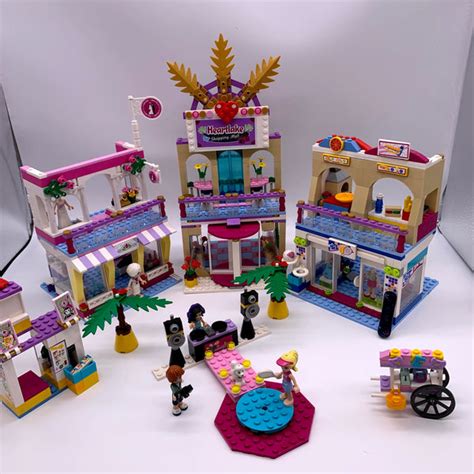 Heartlake Shopping Mall 41058 Used Lego® Friends™️ Set Bricks And Minifigs Eugene