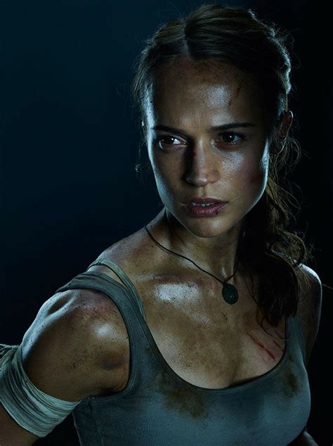 Alicia Vikander As Lara Croft Promo Photoshoot For Tomb Raider 2018 Tomb Raider Film Tomb