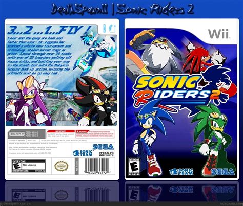 Viewing Full Size Sonic Riders 2 Box Cover