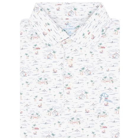 The Aloha | Performance Polo | The Aloha - White | Rhoback