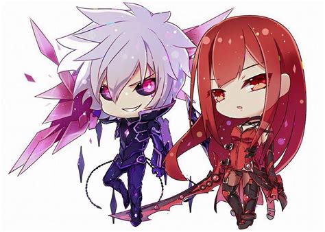Chibi Characters From Elsword Add Diabolicesper Elesis