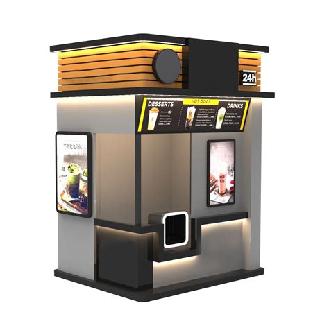 New Design Robotic Arm Small Bubble Tea Shop Bubble Tea Vending Machine