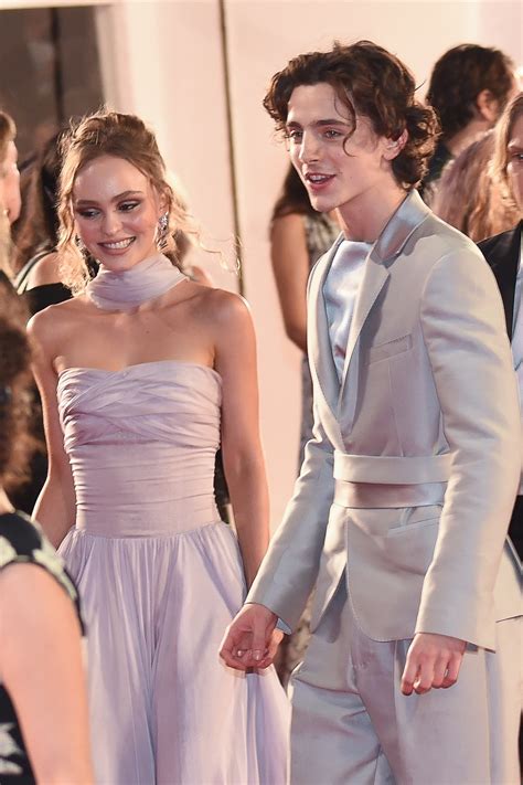 Timothée Chalamet Feels Embarrassed by Those Viral Kissing Photos With Lily Rose Depp Glamour
