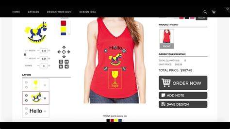 Do you want to design female clothing quickly? Shopify T shirt Designer App - download print ready vector ...