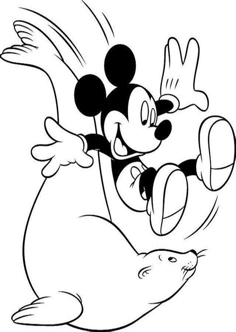 Dibujos De Mickey Mouse Para Colorear Images